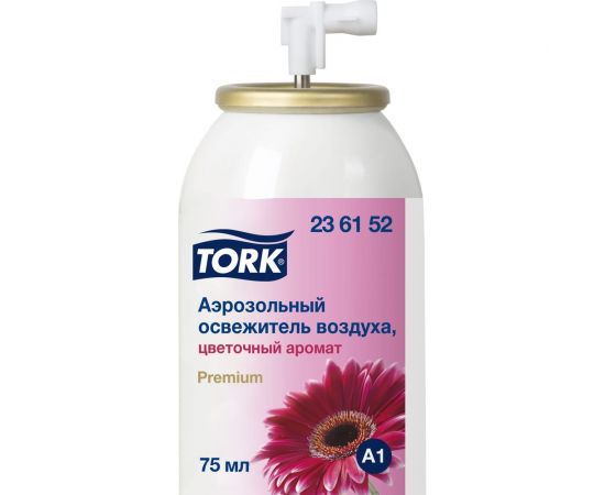 Аэрозольный освежитель воздуха TORK цветочный арт 236152 75 мл А1 25625 