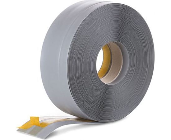 Плинтус пвх гибкий флекс GRACE 50 мм 24 м серый УТ000075988 