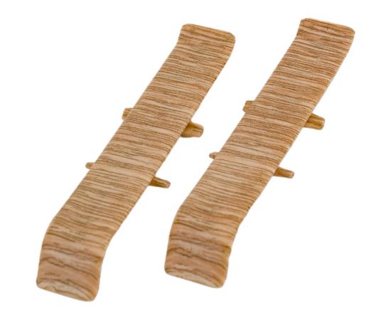 Соединитель для плинтуса DECONIKA (85 мм; 213 Дуб северный; 2 шт.) Д-П85-С-Ф2 213 ДУБ СЕВ 