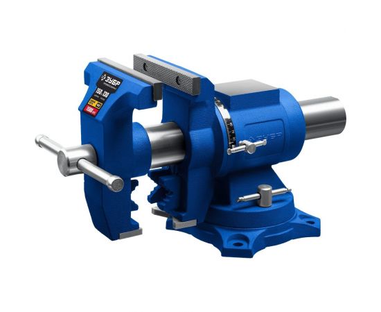 Многофункциональные слесарные тиски ЗУБР Эксперт-3d 150 мм 32712-150 