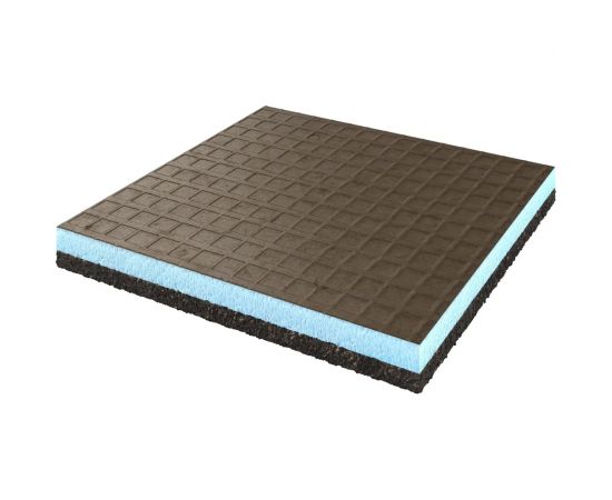 Звукоизоляционная панель Ruspanel RPG Антистук 1250x600x10 мм RPG5AN10#1/1250 