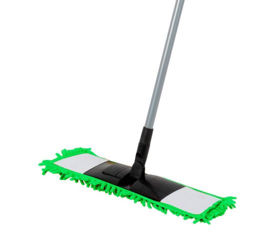 Швабра для пола с насадкой из микрофибры Рыжий кот Mop Clean, лапша 310475 – изображение 2