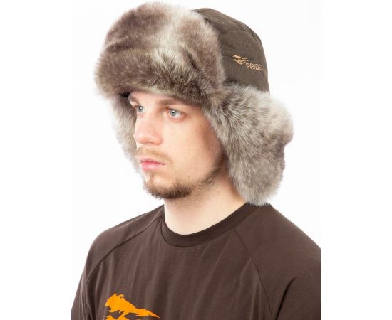 Шапка-ушанка PRIDE Taiga Тайга NEW, Бавария, коричневый, M ЕР-00006525 – изображение 2