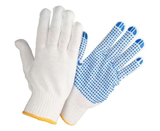 Перчатки из поликоттона КЭС пвх-покрытие точка, размер 10/XL 14000009 JR-05-2 – изображение 2