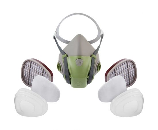 Фильтрующая полумаска Jeta Safety из силикона с быстрым сбросом, размер M 8500-M – изображение 3