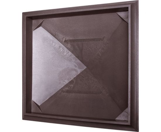 Колпак ППК на заборный столб 1.5x1.5 кирпича Neoкомпозит Гибкая черепица, 390x390x43 мм, коричневый КЗ-390 ГЧ К – изображение 4