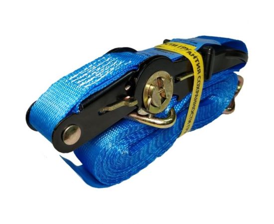Стяжной ремень UVE 0,4/0.8 т, 5 м, 25 мм, синий, ERGO RS2-25-1000-5-ergo-blue – изображение 4