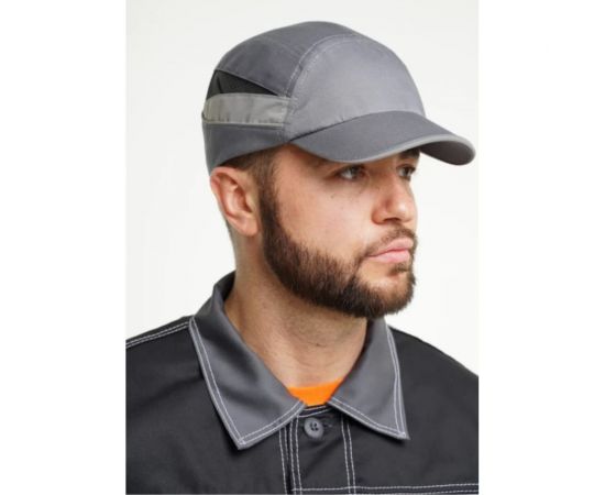 Защитная каскетка РОСОМЗ RZ BioT CAP серая 92211 – изображение 5