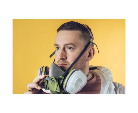 Фильтрующая полумаска Jeta Safety из силикона с быстрым сбросом, размер M 8500-M – изображение 5