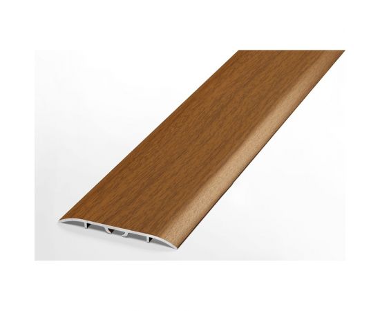 Порог прямой алюминиевый декоративный (60 мм, 0,9 м, Орех) ЛУКА УТ000012662 