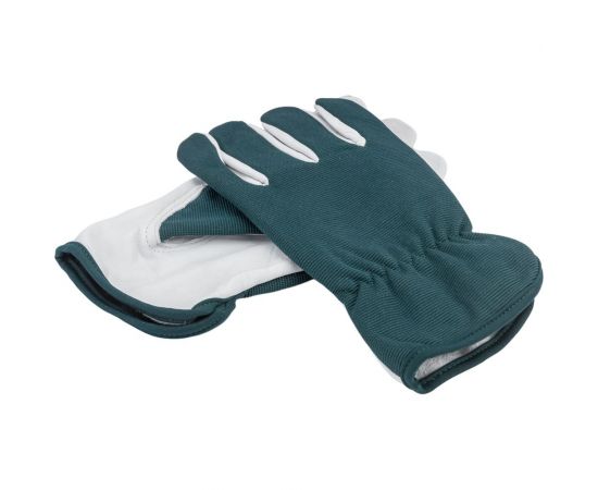 Комбинированные перчатки со спилком Gigant на резинке, размер 10 GGL-110 