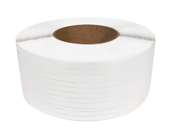 Стреппинг лента ПП Gigant 15x0,8x2 км, 240 кгс, белая GSTW-15-08-20 