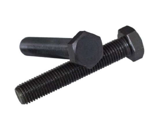 Болт Море-Метизов DIN 933, кл.пр. 12.9, оксид, M10x35 мм, 2 шт. BOLT93310352M 