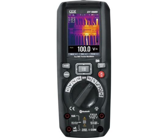 Мультиметр со встроенным тепловизором СЕМ TRMS DT-9889 482568 