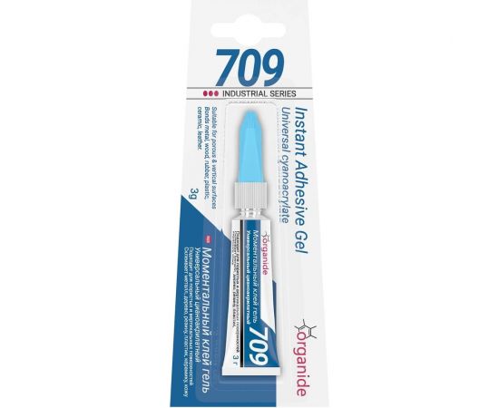 Моментальный клей - гель ORGANIDE 709, 3 г 24459 