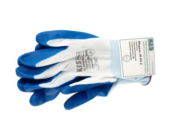 Перчатки из полиэстера КЭС, гладкий нитрильный облив ладони, размер 10/XL 14000004 JR-02-2 