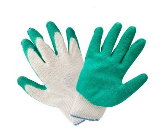 Перчатки c латексным обливом БиБип 1 пара BB-618 