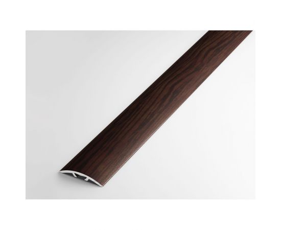 Порог прямой скрытый алюминиевый декоративный (31,2 мм, 1,8 м, Дуб венге) ЛУКА УТ000005379 