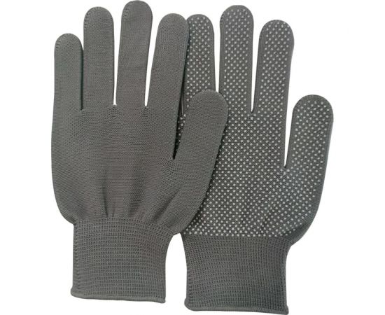 Садовые перчатки PARK Капелька, серые 183951 
