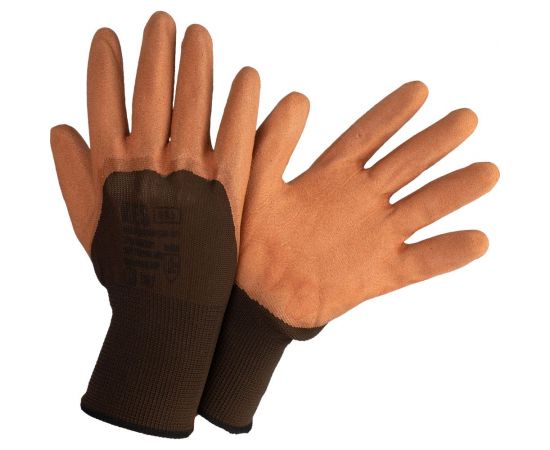 Усиленные перчатки из полиэстера КЭС, нитрильный облив, размер 9/L 14000011 JR-07 