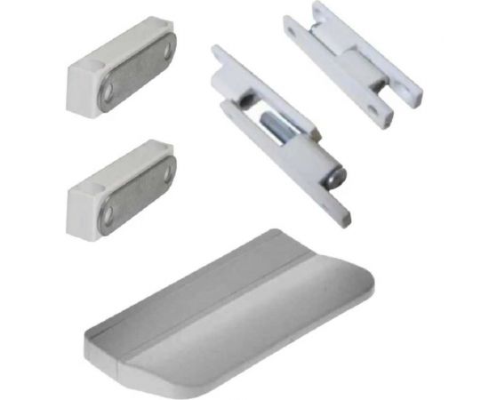 Набор для ремонта антимоскитной сетки KOMFORT москитные системы s32-1 2 защелки магнитные, 2 петли, ручка, белый НР0031 