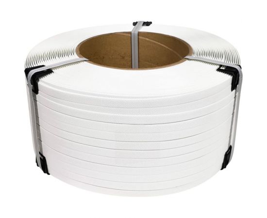 Стреппинг лента ПП Gigant 15x1х1,2 км, 300 кгс, белая GSTW-15-10-12 