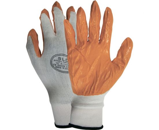 Нейлоновые перчатки РемоКолор нитриловое покрытие 24-2-008 