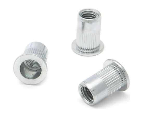 Резьбовые заклепки Дело Техники стальные, с насечкой, М5х13 мм, 50 шт. в пакете 457512 