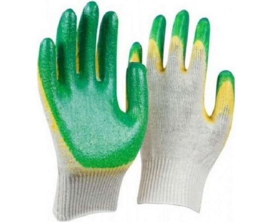 Перчатки c двойным латексным обливом БиБип 1 пара BB-616 
