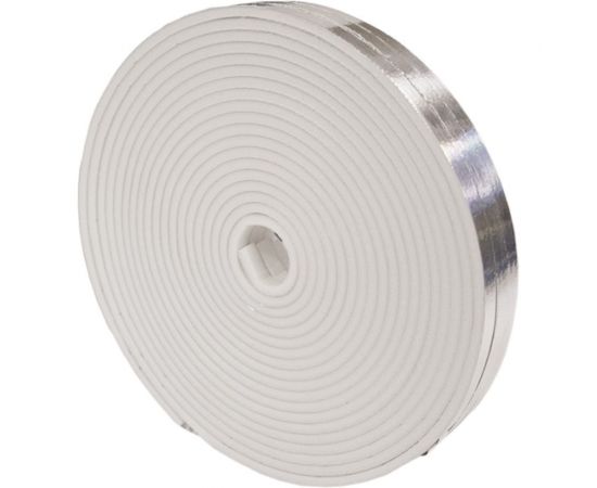 Уплотнитель для окон РемоКолор поролон с клеевым слоем, 10х10 мм х 10 м 50-0-310 