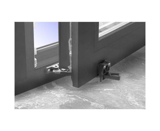 Ограничитель 100% Baby Safety замок на окно от детей, 2 шт., серый 4670006471270 – изображение 2