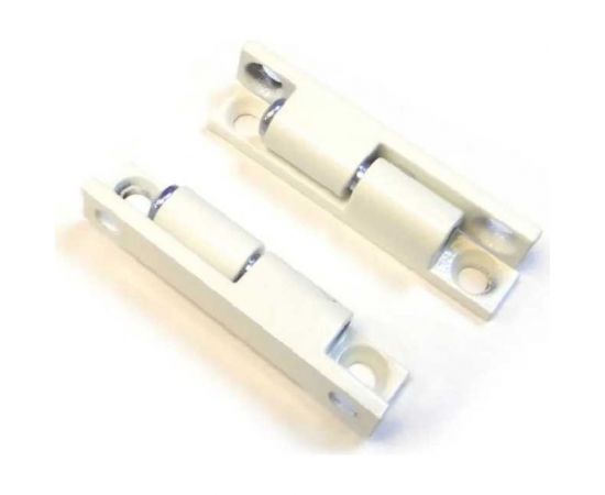 Набор для ремонта антимоскитной сетки KOMFORT москитные системы s32-1 2 защелки магнитные, 2 петли, ручка, белый НР0031 – изображение 2