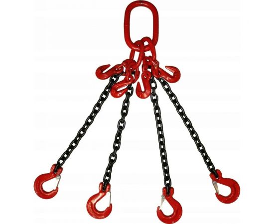 Цепной четырехветвевой строп с крюками укоротителями ООО КанТраст 4СЦ 17/4000 4STS17004000R – изображение 2