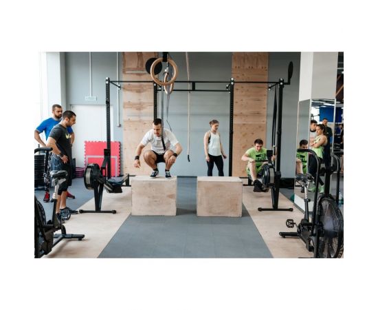 Напольное покрытие ПластФактор factor sport 14х375х375 мм, ral 7035, 9 шт. 4627080341142 – изображение 2