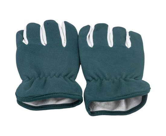 Комбинированные перчатки со спилком Gigant на резинке, размер 10 GGL-110 – изображение 2