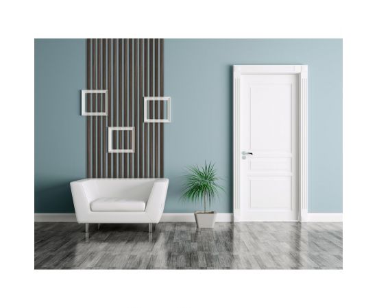 Интерьерная рейка Стильный Дом МДФ, 2700x50x16 мм, ясень темный, 7 штук v530941 – изображение 2