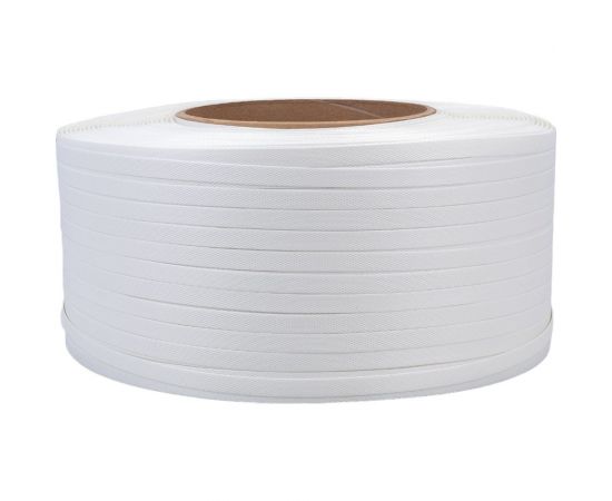 Стреппинг лента ПП Gigant 15x1х1,2 км, 300 кгс, белая GSTW-15-10-12 – изображение 2