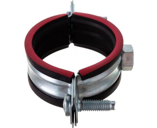 Сантехнический хомут для труб с гайкой Gigant 1 1/2"", 48-53, М8, 5 шт. G/1/78 – изображение 2