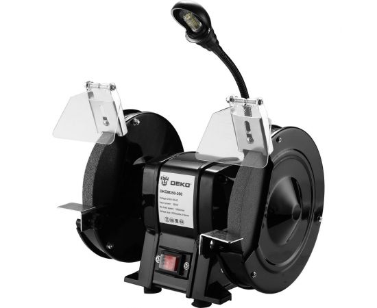 Заточной станок DEKO DKGM400-200, с лампой 063-4324 – изображение 2