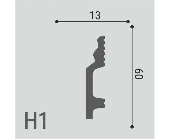 Плинтус напольный Де-Багет XPS POLYMER Н 1 00-00105986 – изображение 2