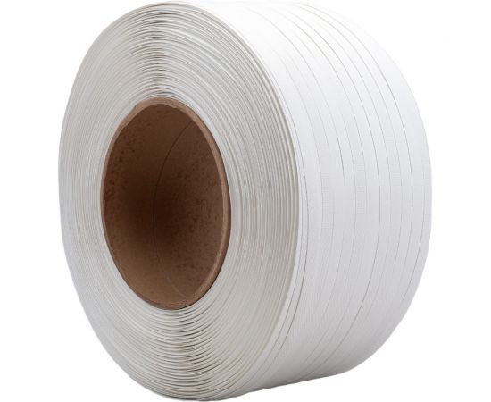 Стреппинг лента ПП Gigant 15x1х1,2 км, 300 кгс, белая GSTW-15-10-12 – изображение 3
