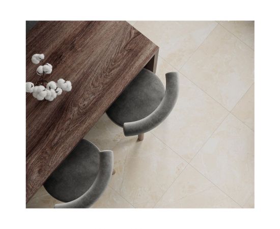 Керамогранит LAPARET Romano crema бежевый 60x60 см, полированный, 1.44 кв. м, 4 шт. х9999275911 – изображение 3