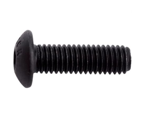 Винт Море-Метизов ISO 7380, класс прочности 10.9, оксид, M5x16 мм, 50 шт. VINT738051650M – изображение 3