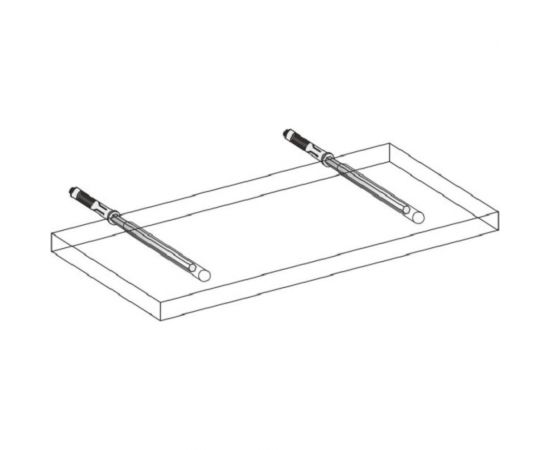 Кронштейн технический Dolle strongfix d12x170 мм, гальванизированный 90979 – изображение 3