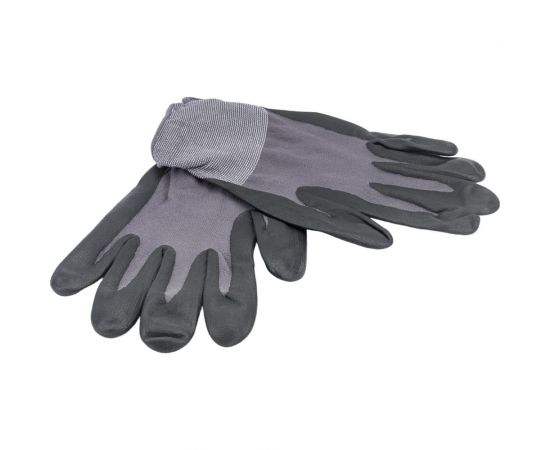 Трикотажные полиэфирные перчатки с нитриловым покрытием с ПВХ-напылением Gigant размер 10 GGPP-110 – изображение 4