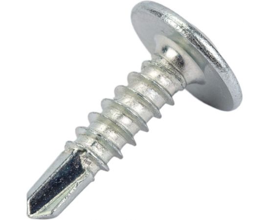 Саморезы Gigant 4,2x16, полусфера, сверло, цинк, 1 кг 123574 – изображение 4