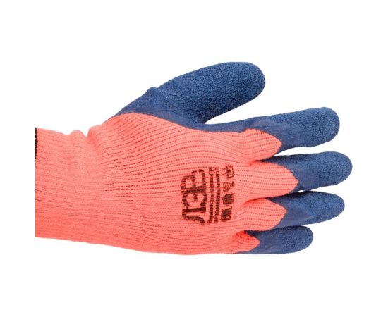 Акриловые перчатки с покрытием из текстурированного латекса Gigant Сигнал размер 10 GGA-110 – изображение 5
