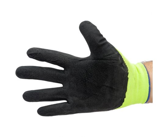 Нейлоновые перчатки с покрытием вспененным латексом Gigant размер 10 GGN-110 – изображение 6