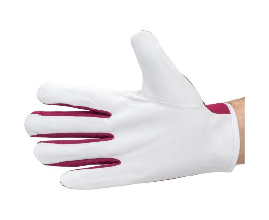 Комбинированные перчатки со спилком Gigant на липучке, размер 10 GGL-210 – изображение 7