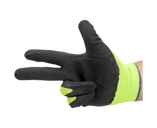 Нейлоновые перчатки с покрытием вспененным латексом Gigant размер 10 GGN-110 – изображение 7